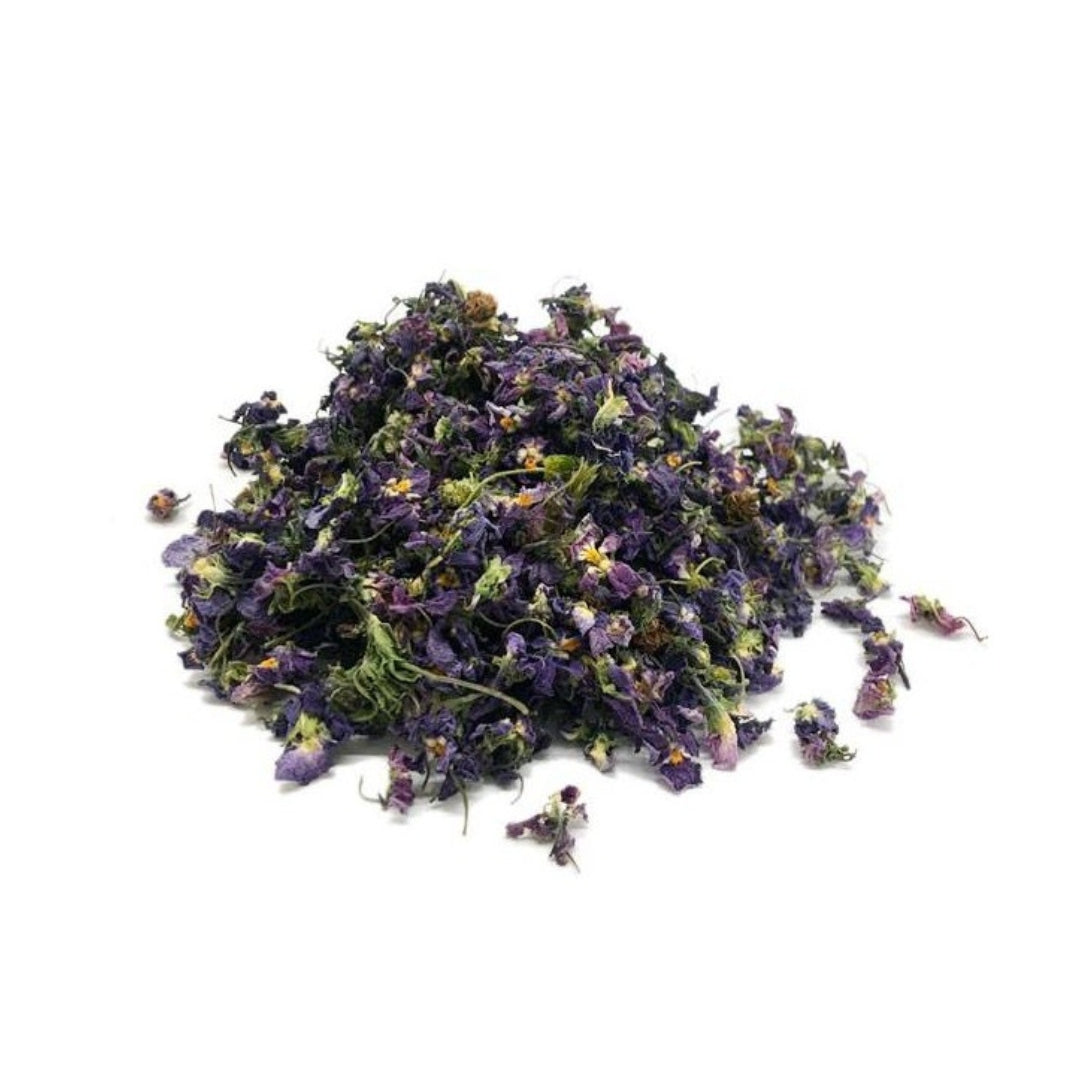 Fleurs violette séchées -  زهرة البنفسج المجففة قصر التوابل